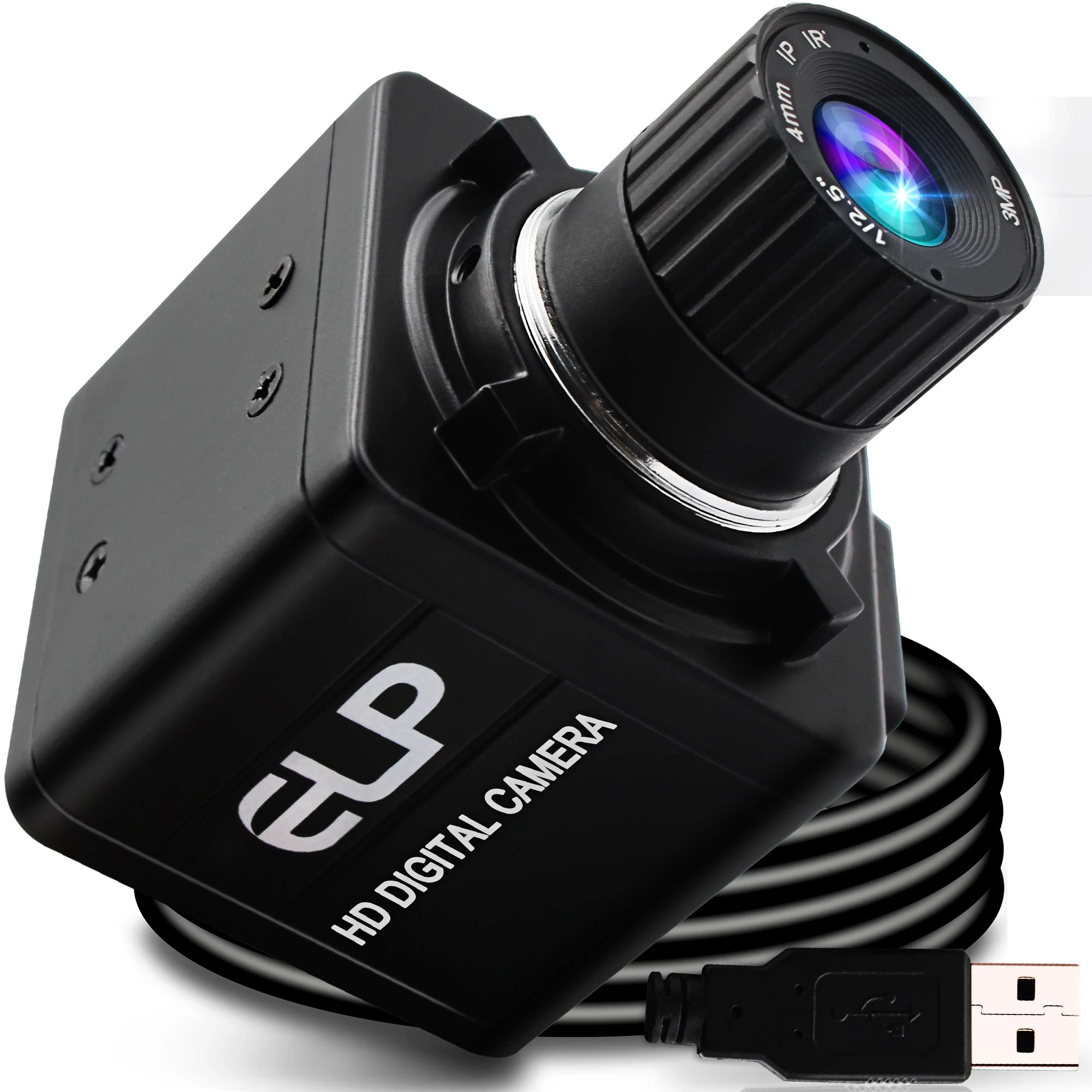 ELP ǻ ̴ ī޶ PC ķ USB ī޶, 4, 6, 8mm CS , 1080P, 30fps, Ǯ HD CMOS, OV2710